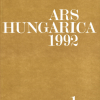 Ars Hungarica 1992